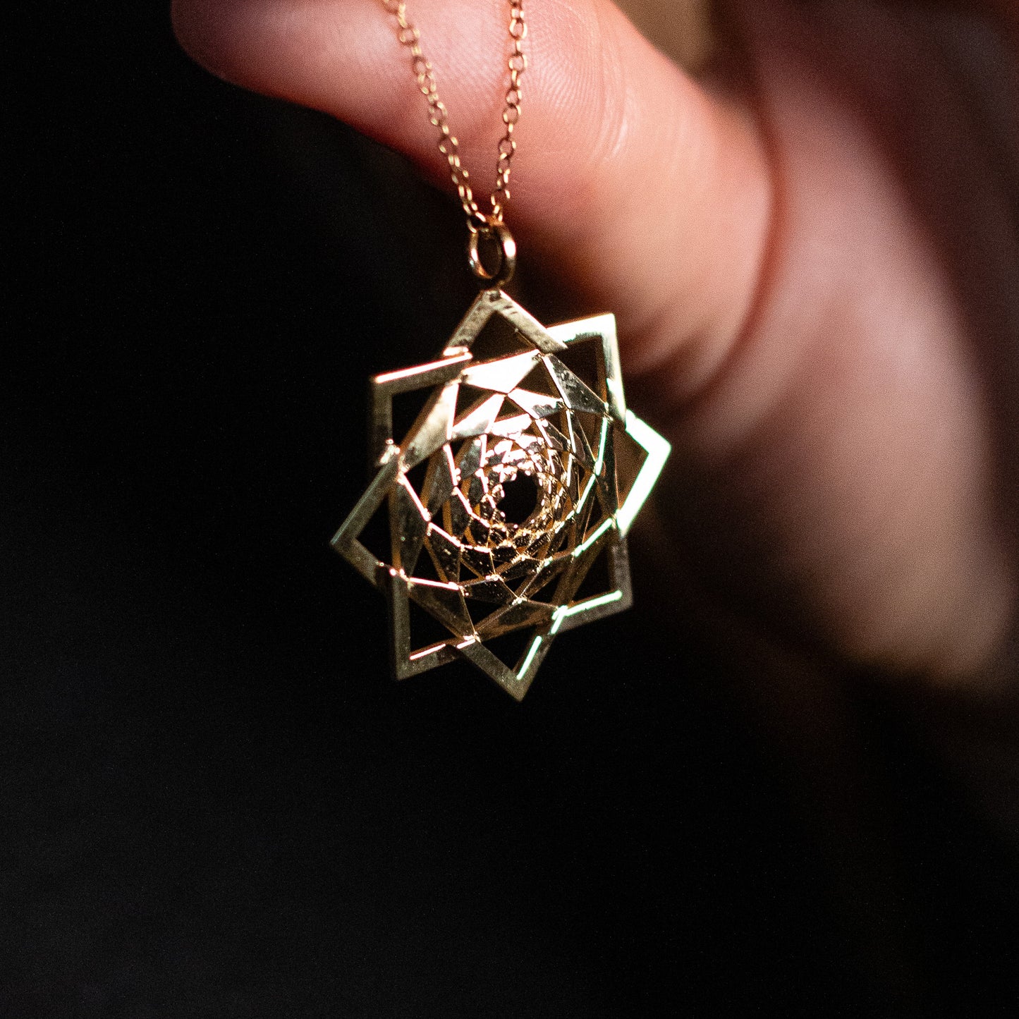 Lotus Star Necklace