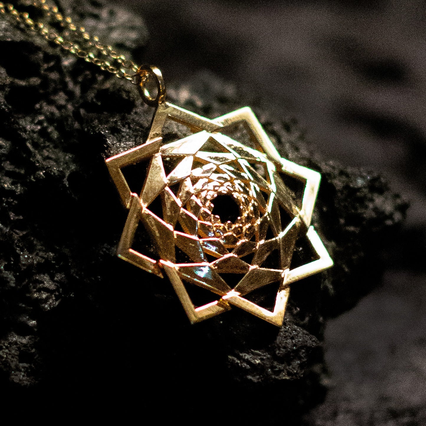 Lotus Star Necklace