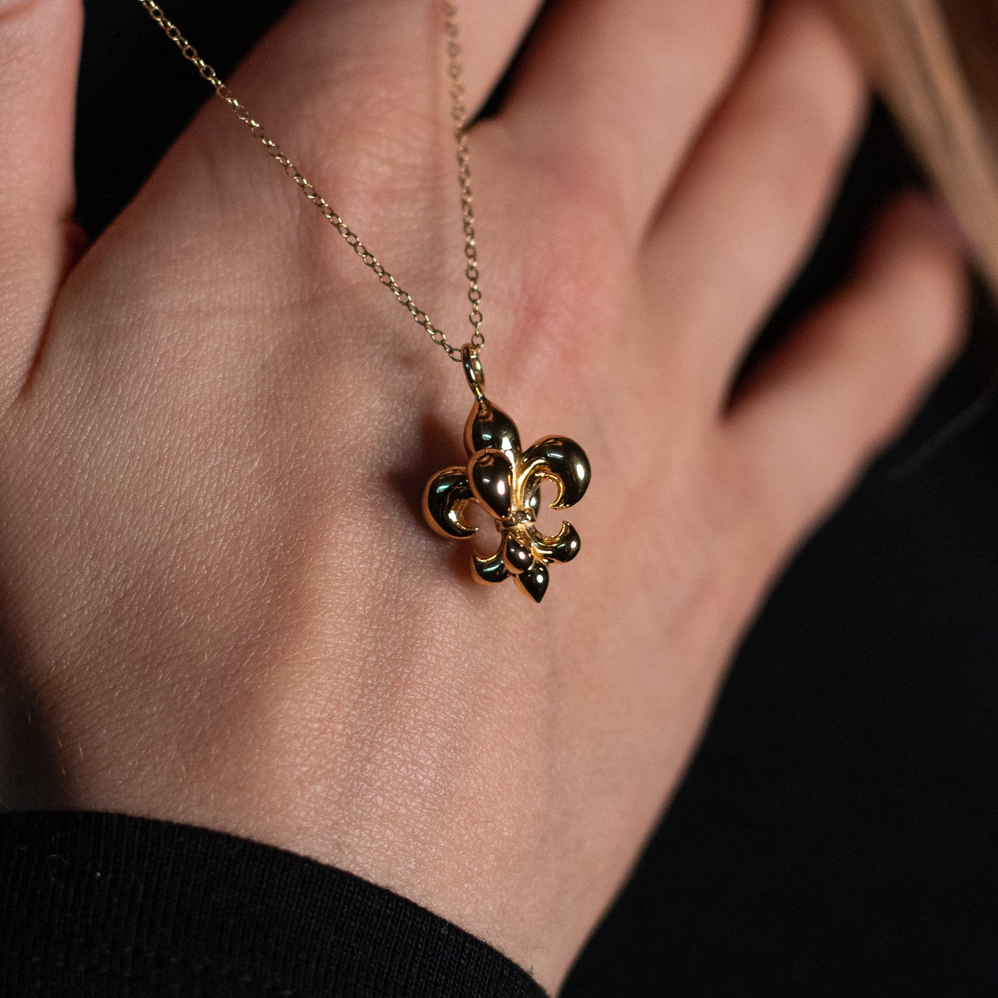 Lily Fleur-de-Lis Necklace