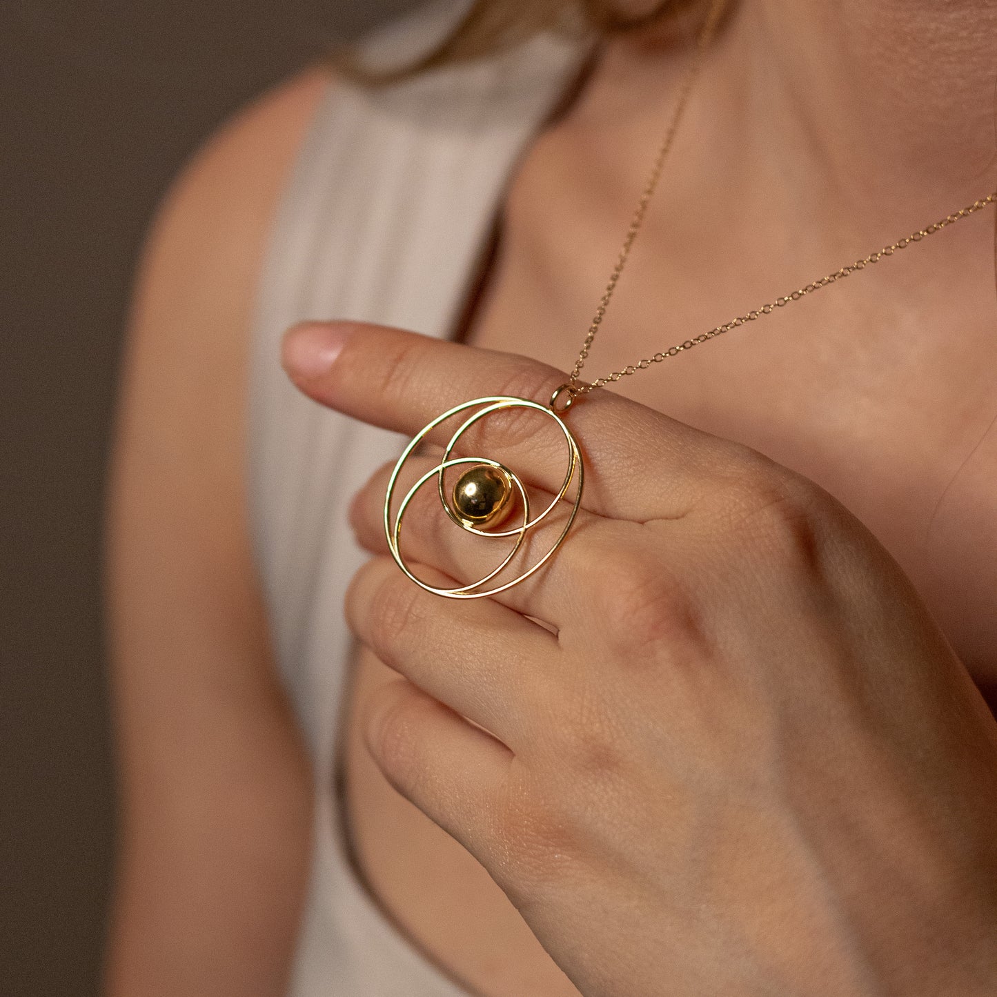 Vesica Piscis Necklace
