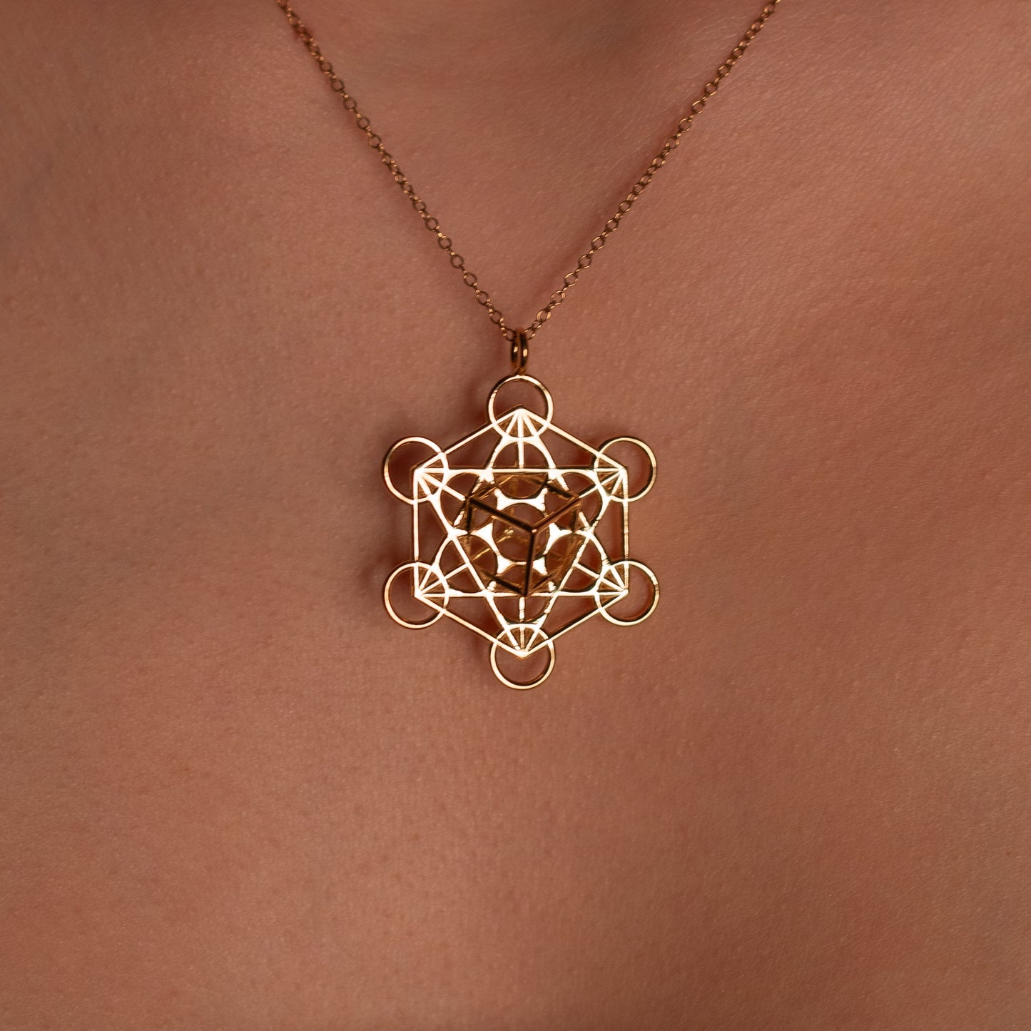 Metatron's Cube Necklace