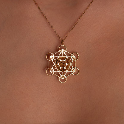 Metatron's Cube Necklace