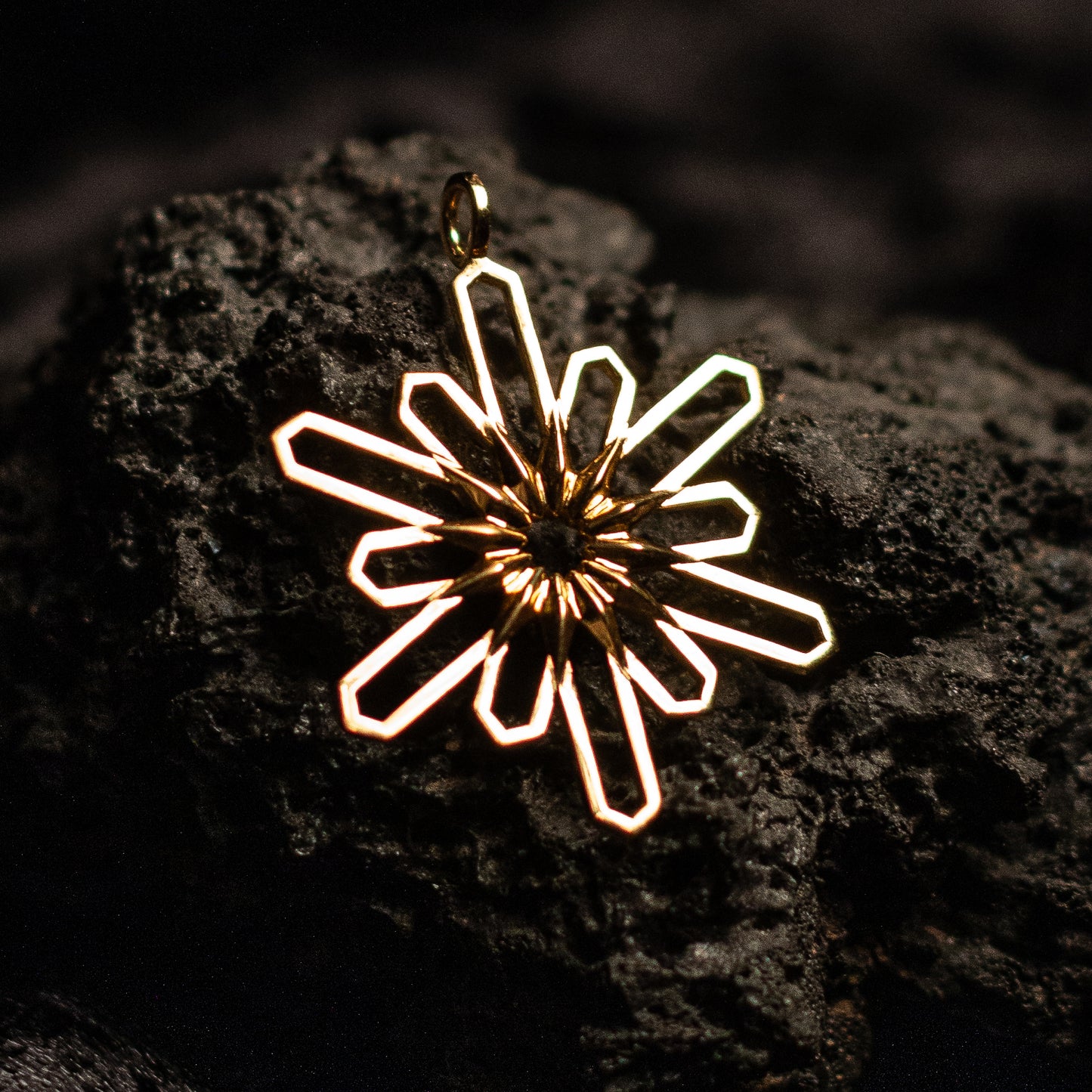 Sun Star Dodecagram Necklace
