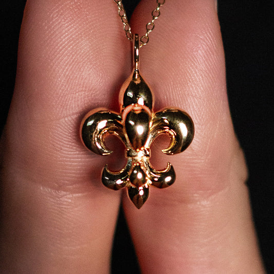 Lily Fleur-de-Lis Necklace