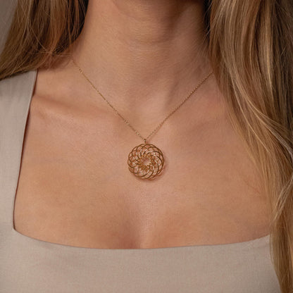 Torus Field Necklace