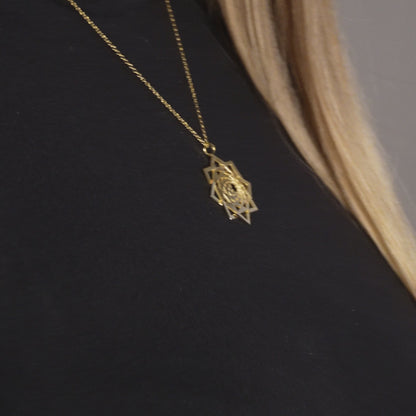 Lotus Star Necklace